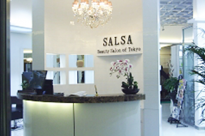 海外　中国　北京 SALSA 北京店 美容師